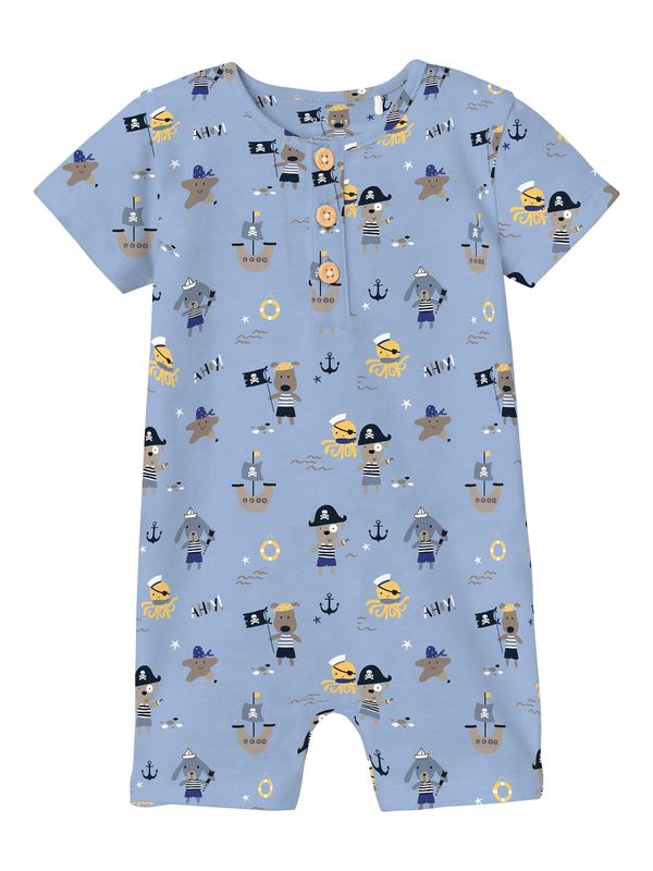 NAME IT NAME IT Комбинезон 'FOBUS'  светлосиньо / брокат / жълто / черно