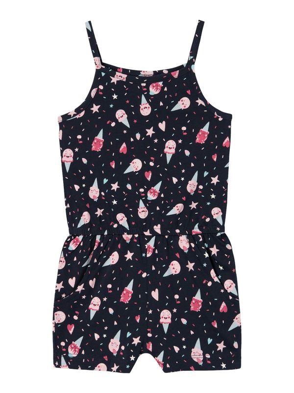 NAME IT NAME IT Комбинезон 'VIGGA'  нейви синьо / светлосиньо / розово / бледорозово