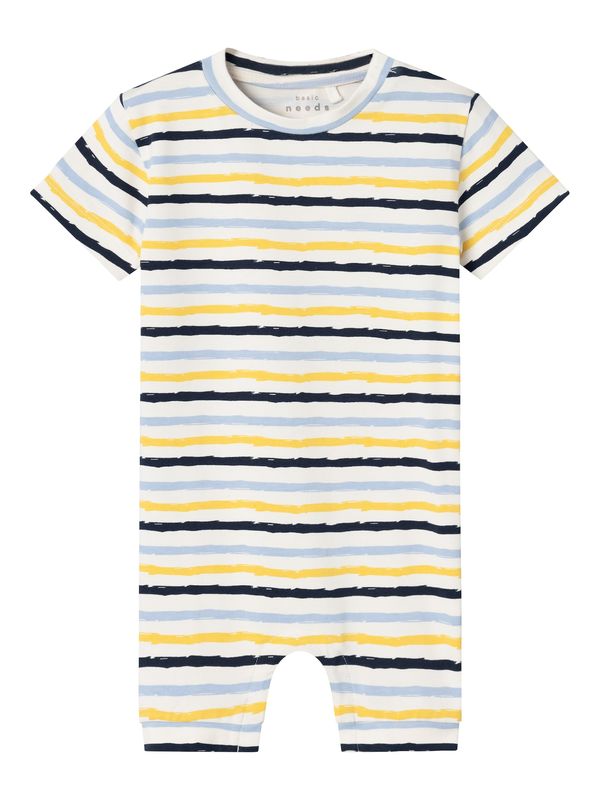 NAME IT NAME IT Комбинезон 'VROELS'  кремаво / нейви синьо / светлосиньо / жълто