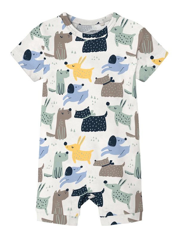 NAME IT NAME IT Комбинезон 'VROELS'  кремаво / светлосиньо / кафяво / жълто