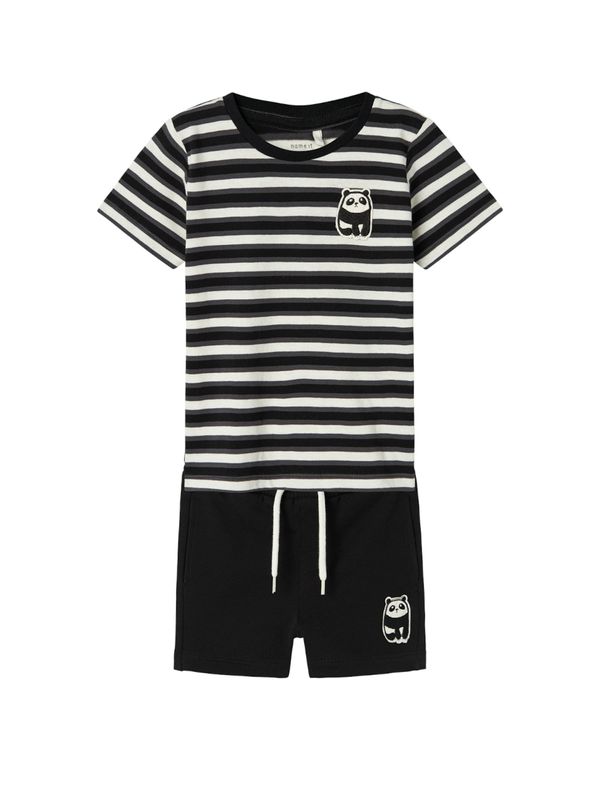 NAME IT NAME IT Комплект 'DIKE'  черно / бяло