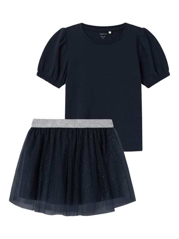 NAME IT NAME IT Комплект 'FETZA'  нейви синьо / сребърно