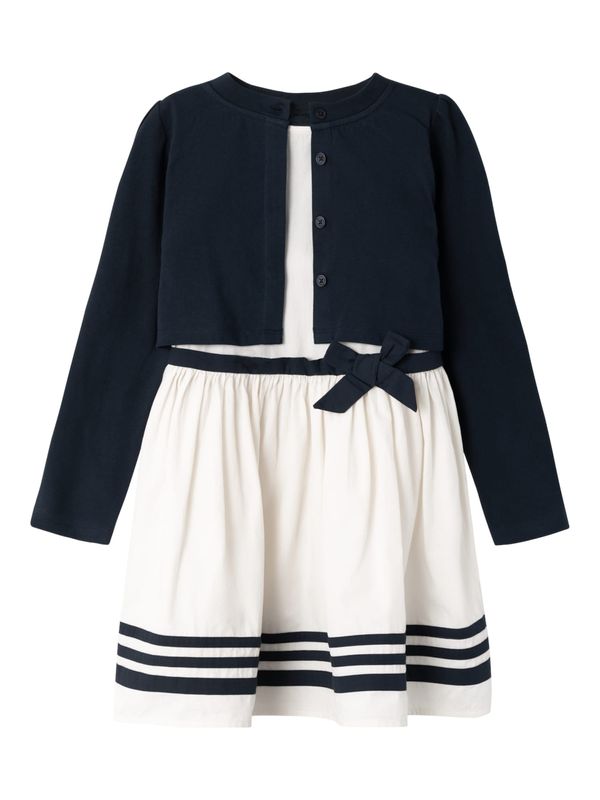 NAME IT NAME IT Комплект 'FIWAVE'  нощно синьо / мръсно бяло