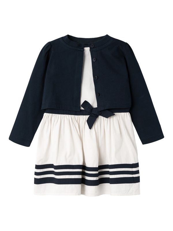 NAME IT NAME IT Комплект 'FIWAVE'  нощно синьо / перлено бяло