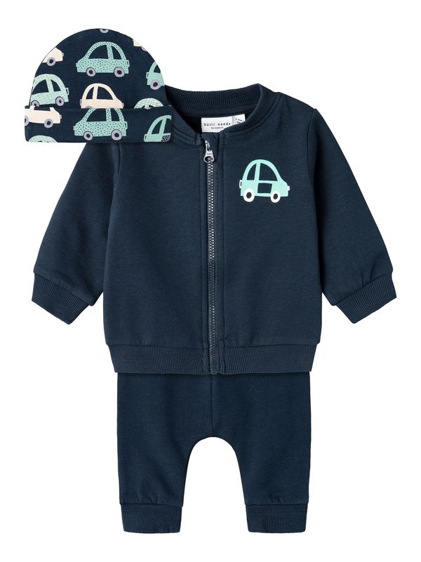 NAME IT NAME IT Комплект 'ONNE'  сапфирено синьо / мента / бяло