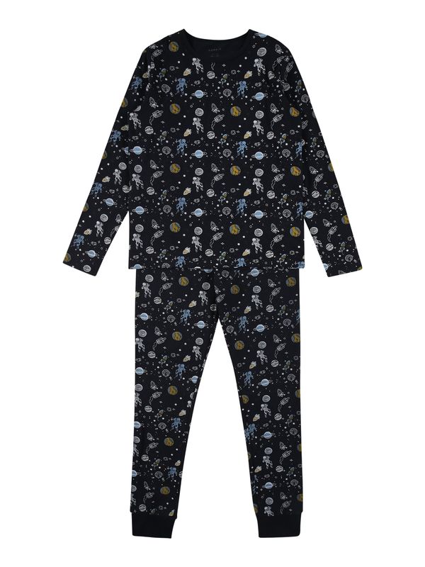 NAME IT NAME IT Комплект пижама  нощно синьо / опал / горчица / каки / бяло