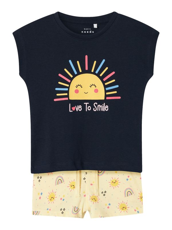 NAME IT NAME IT Комплект 'VIGEA'  сапфирено синьо / жълто / светложълто / червено