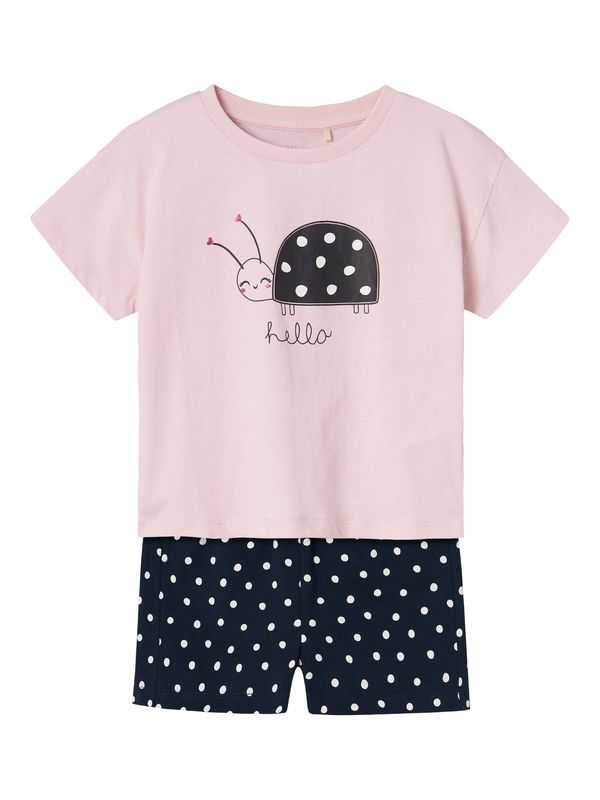 NAME IT NAME IT Комплект 'Vilinse'  бледорозово / еосин / черно / бяло