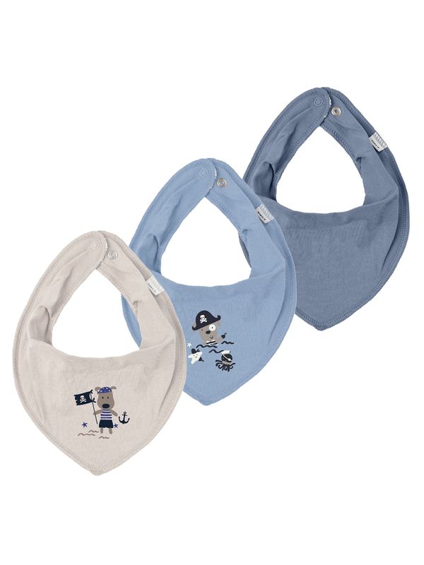 NAME IT NAME IT Лигавник 'YASIM'  светлобежово / гълъбово синьо / светлосиньо / черно