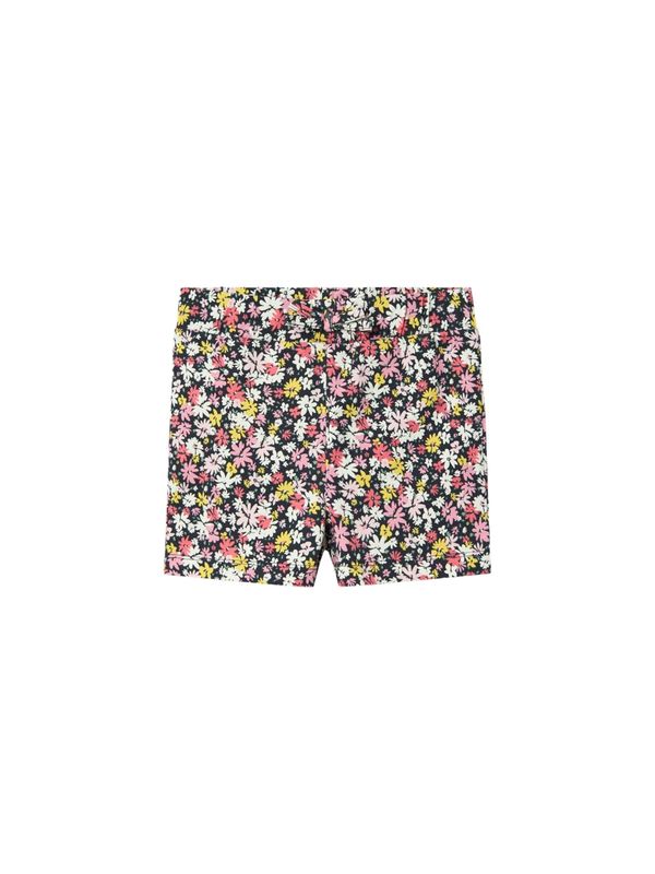 NAME IT NAME IT Панталон 'DAFFODIL'  морскосиньо / жълто / бледорозово / бяло