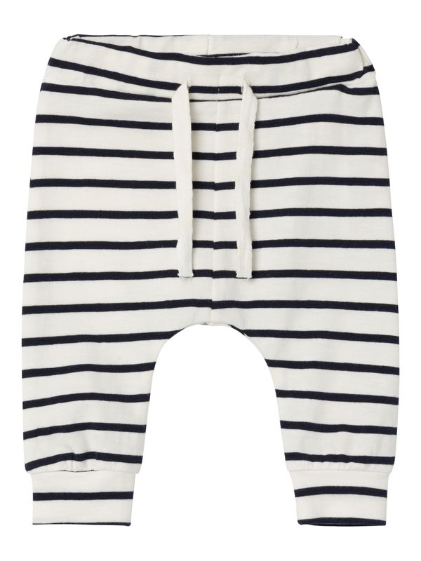 NAME IT NAME IT Панталон 'DING'  черно / бяло