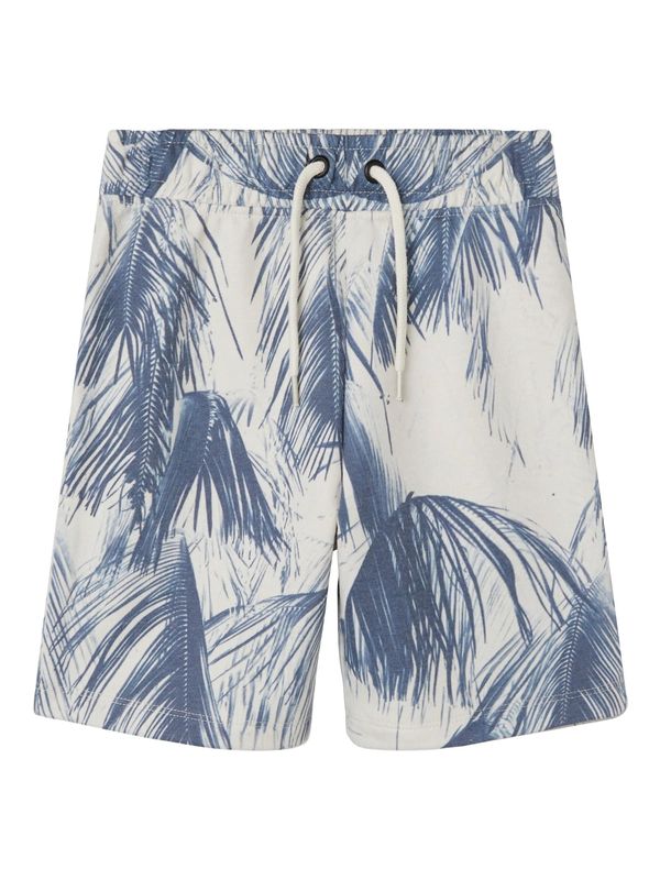 NAME IT NAME IT Панталон 'Farvel'  кремаво / гълъбово синьо