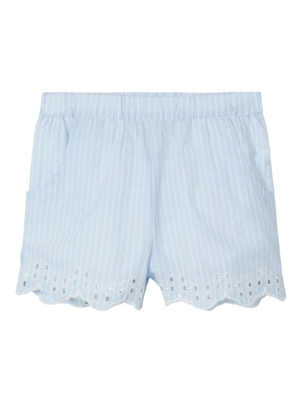 NAME IT NAME IT Панталон 'FESINNE'  светлосиньо / ябълка