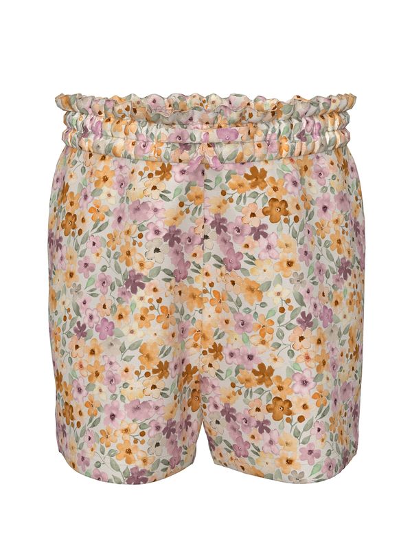 NAME IT NAME IT Панталон 'HISSE'  кремаво / тревнозелено / светлолилаво / светлооранжево