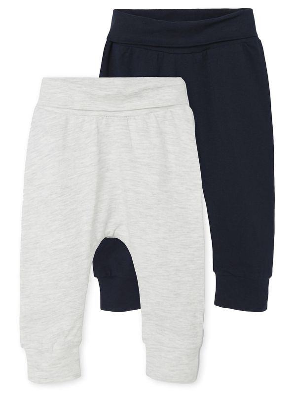 NAME IT NAME IT Панталон  нощно синьо / сив меланж