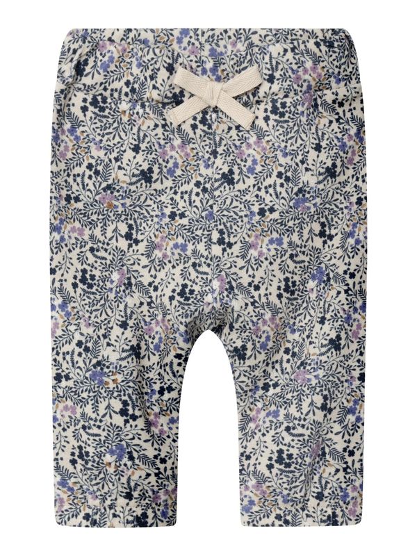 NAME IT NAME IT Панталон 'SOBIA'  тъмнобежово / нейви синьо / светлокафяво / люляк