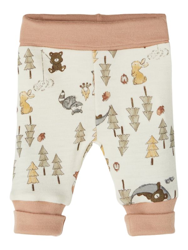 NAME IT NAME IT Панталон  светлокафяво / тъмнокафяво / каки / мръсно бяло