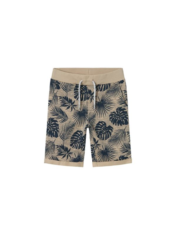 NAME IT NAME IT Панталон 'VERMO'  бежово / морскосиньо