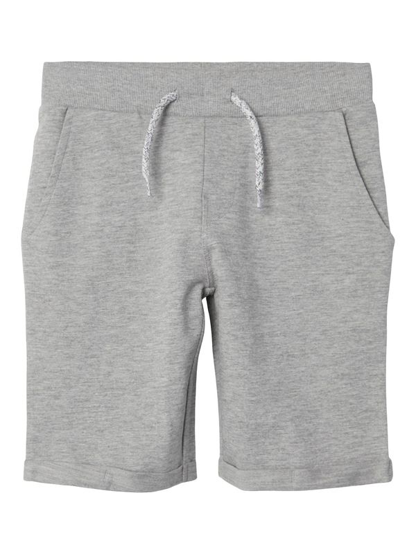 NAME IT NAME IT Панталон 'Vermo'  сив меланж