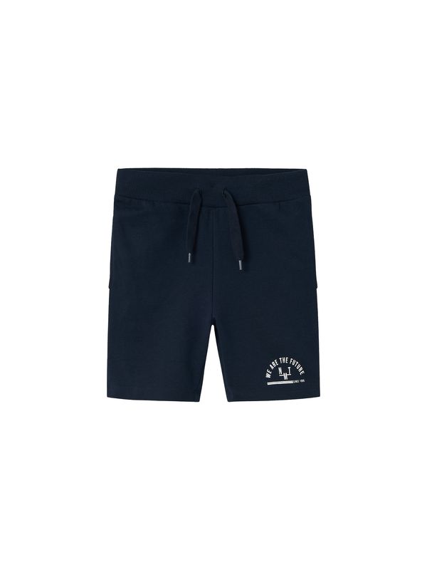 NAME IT NAME IT Панталон 'VIKRAM'  морскосиньо / бяло