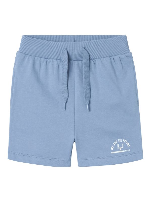 NAME IT NAME IT Панталон 'VIKRAM'  пастелно синьо / бяло