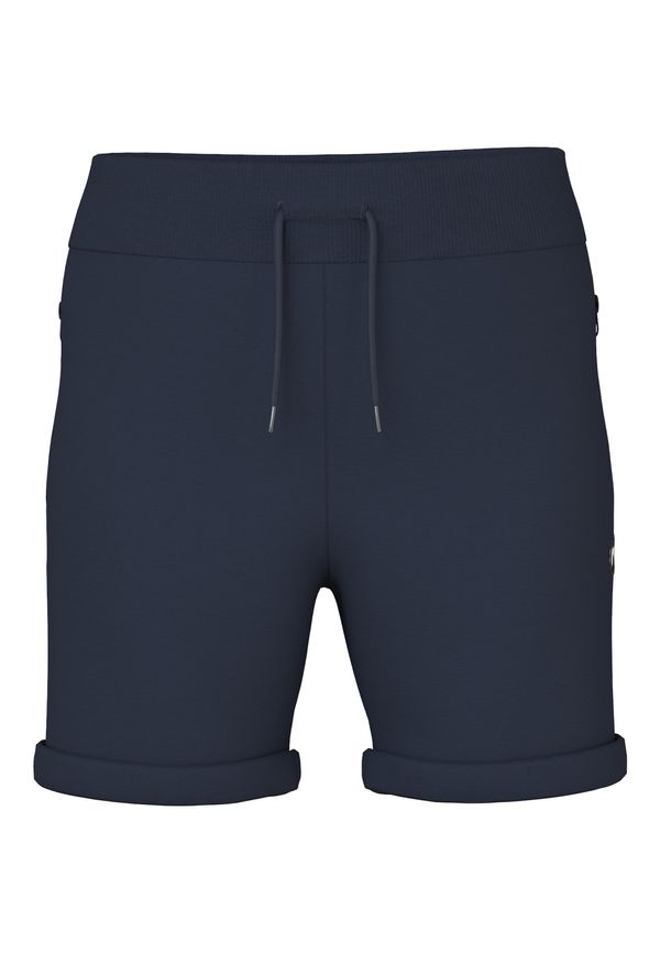 NAME IT NAME IT Панталон 'VIMO'  морскосиньо / черно / бяло