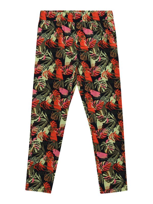 NAME IT NAME IT Панталон 'VINAYA'  сапфирено синьо / зелено / бледорозово / червено