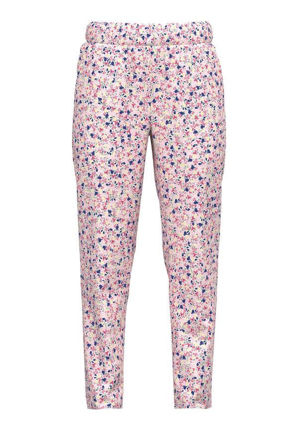 NAME IT NAME IT Панталон 'VINAYA'  синьо / жълто / розово / бяло