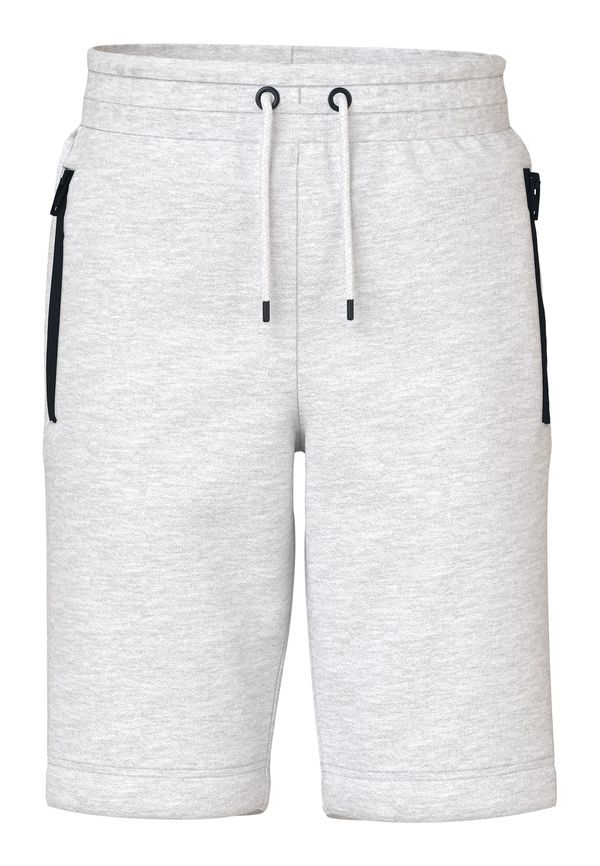 NAME IT NAME IT Панталон 'VOBAN'  светлосиво / черно