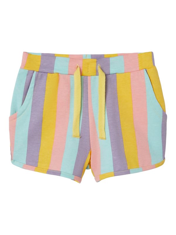 NAME IT NAME IT Панталон 'ZILLY'  тюркоазен / сиво / светлосиво