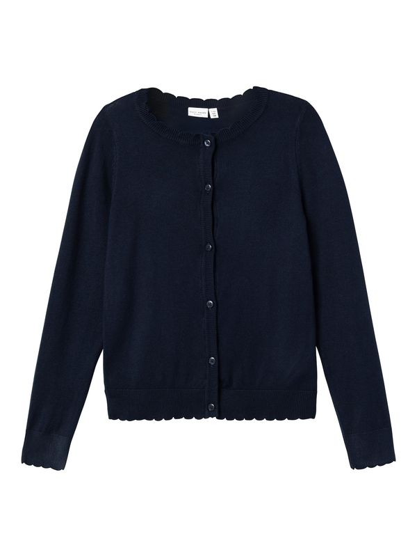 NAME IT NAME IT Плетена жилетка 'VAMONE'  нейви синьо