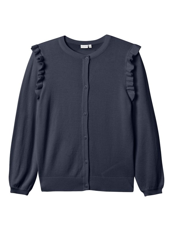 NAME IT NAME IT Плетена жилетка 'VININNA'  морскосиньо