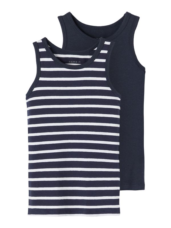 NAME IT NAME IT Потник  нейви синьо / бяло