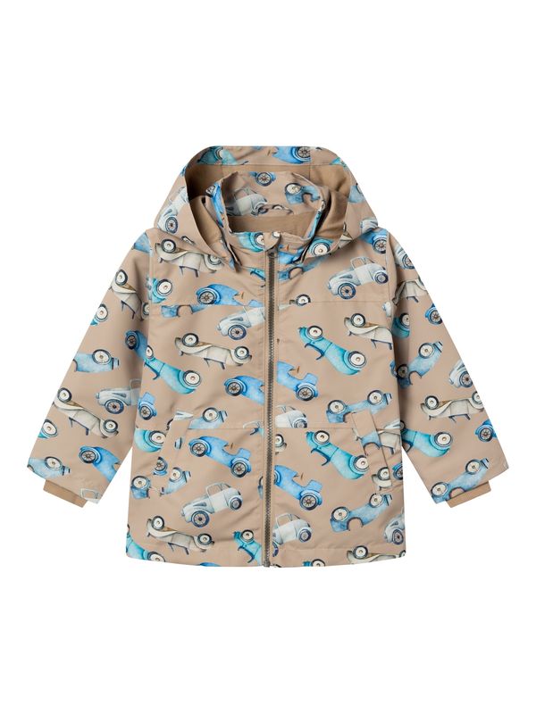 NAME IT NAME IT Преходно яке 'Max'  тъмнобежово / лазурно синьо / сиво