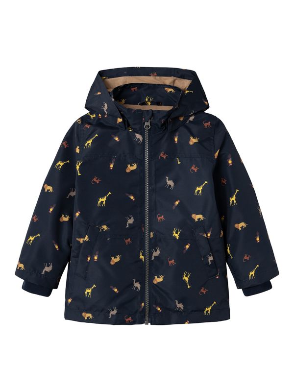 NAME IT NAME IT Преходно яке 'Max'  тъмносиньо / кестеняво кафяво / жълто / таупе сиво