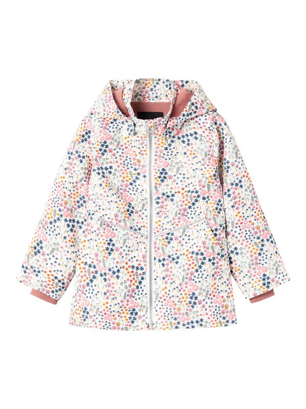 NAME IT NAME IT Преходно яке 'Maxi'  тъмносиньо / жълто / бледорозово / бяло