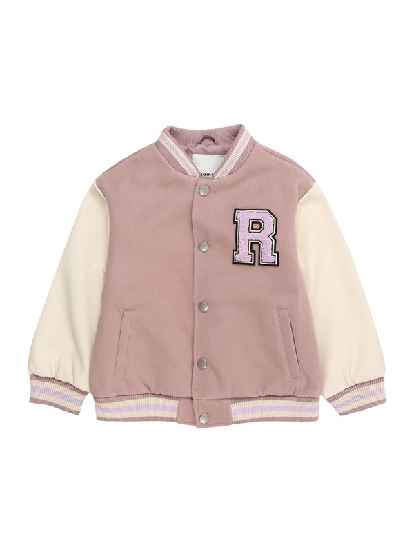 NAME IT NAME IT Преходно яке 'MOMBY'  кремаво / лилав / пепел от рози / черно