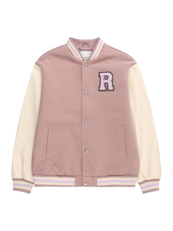 NAME IT NAME IT Преходно яке 'MOMBY'  светлолилаво / розе / пепел от рози / черно