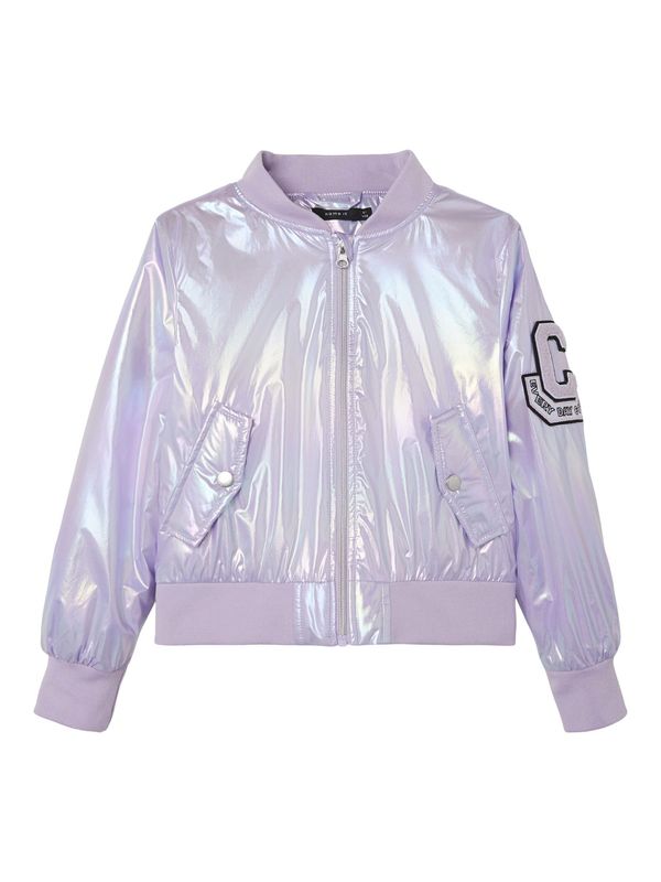 NAME IT NAME IT Преходно яке  опал / светлолилаво / черно