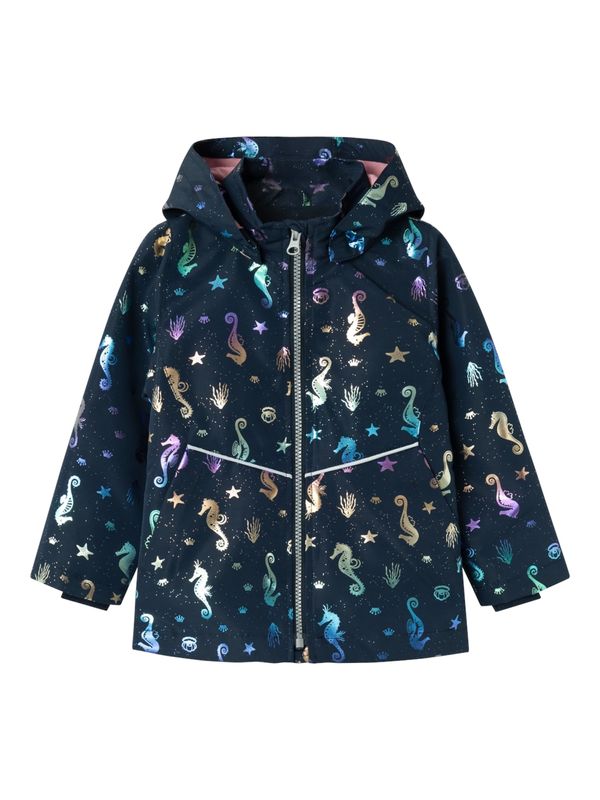 NAME IT NAME IT Преходно яке 'SEAHORSE'  синьо / сапфирено синьо / злато / лилав