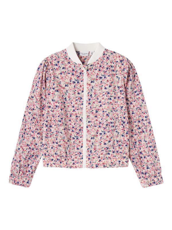 NAME IT NAME IT Преходно яке 'Vinaya'  тъмносиньо / зелено / пепел от рози / бяло