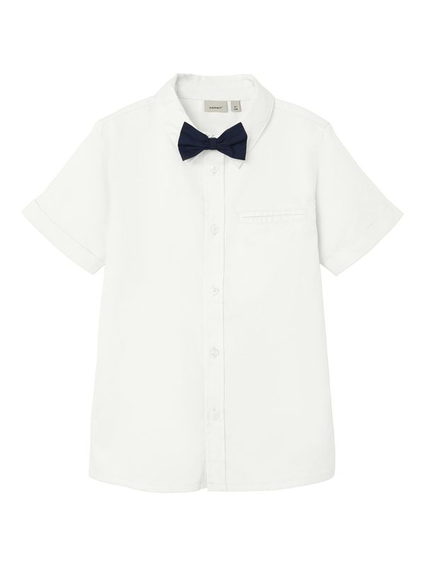 NAME IT NAME IT Риза 'DEMOLLE'  черно / бяло