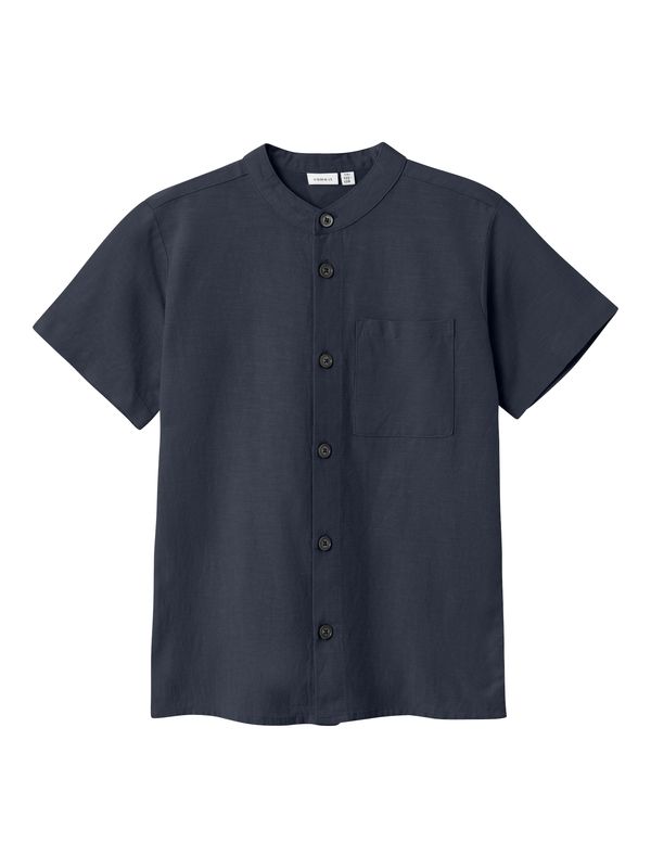 NAME IT NAME IT Риза 'FAHER'  нощно синьо