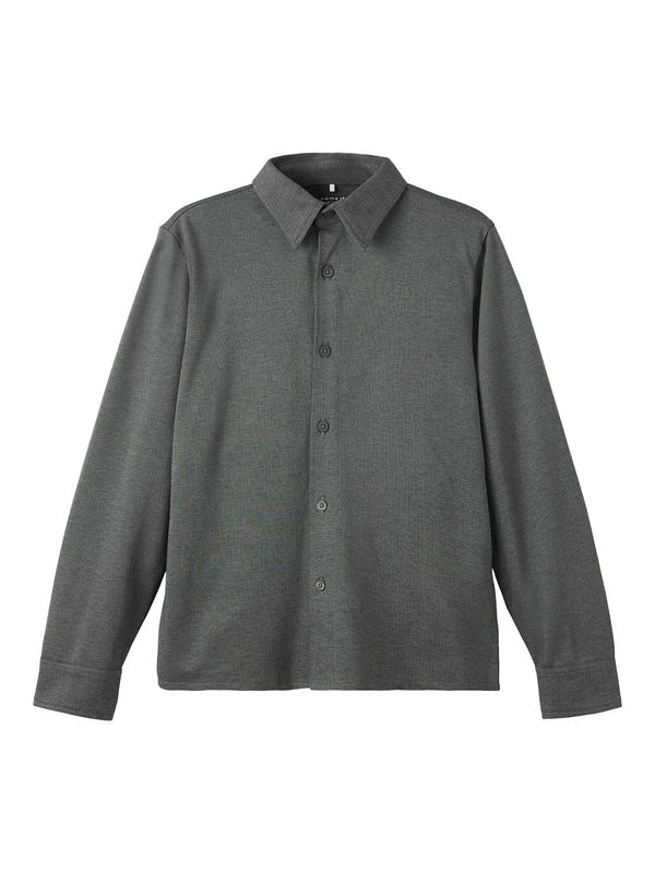 NAME IT NAME IT Риза  графитено сиво