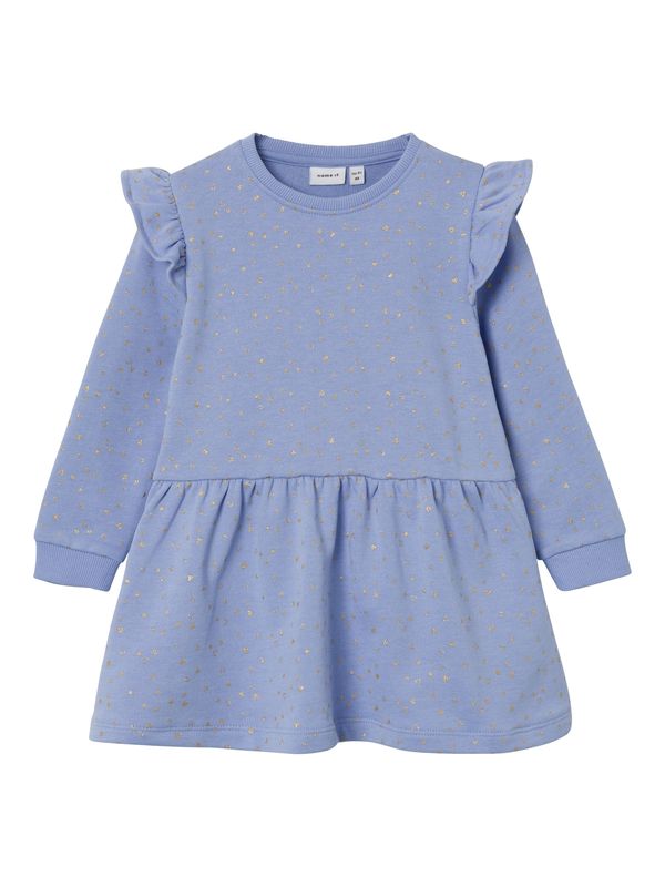 NAME IT NAME IT Рокля 'Bibbi'  злато / люляк