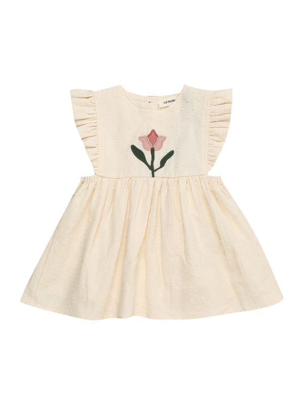 NAME IT NAME IT Рокля 'DALLAS'  бежово / зелено / пепел от рози