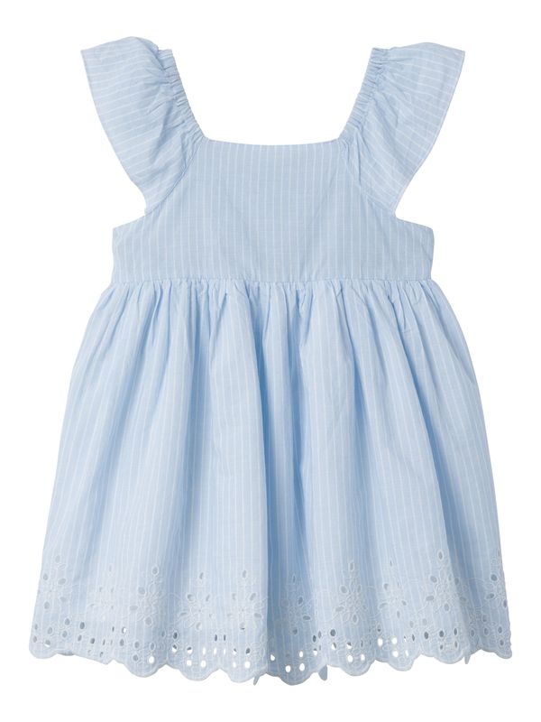 NAME IT NAME IT Рокля 'FESINNE'  светлосиньо / бяло