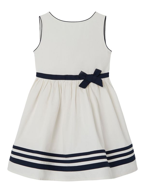 NAME IT NAME IT Рокля 'Fiwave'  кремаво / черно / бяло