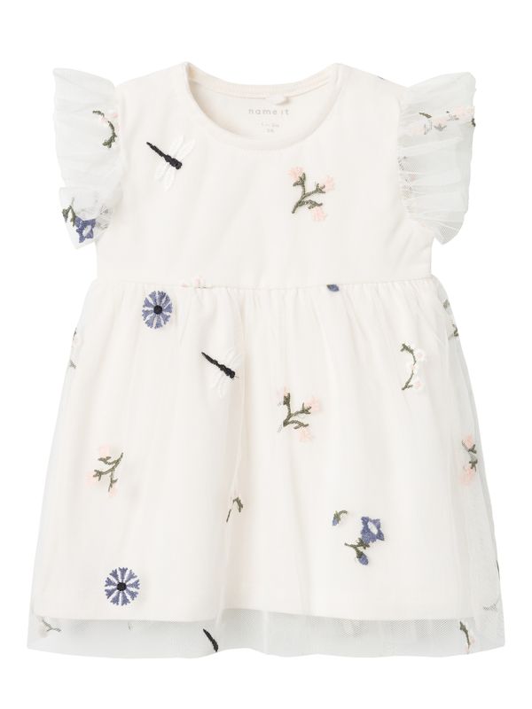 NAME IT NAME IT Рокля 'HAYS'  кремаво / синьо / зелено