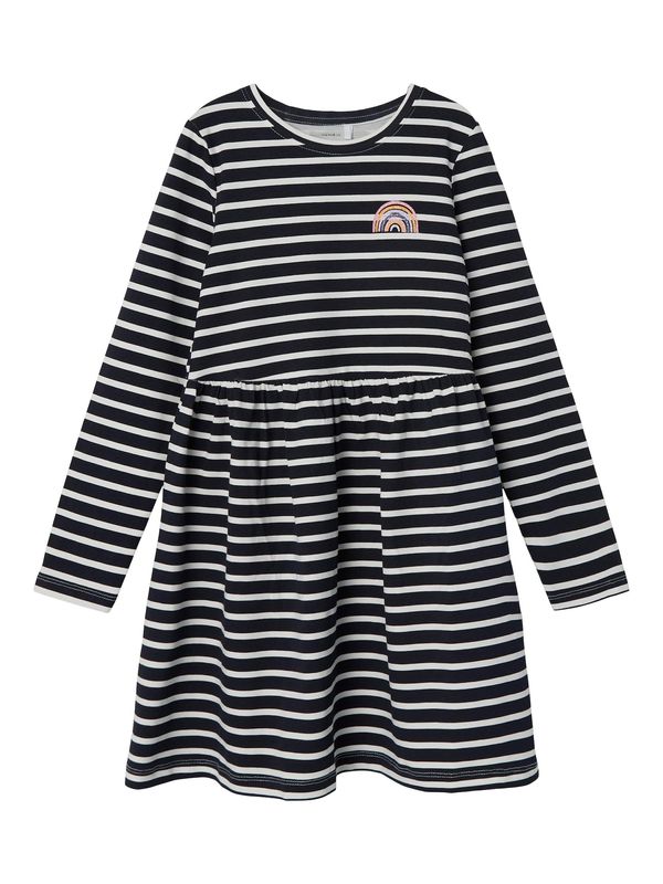 NAME IT NAME IT Рокля 'JESRA'  нощно синьо / сребърно сиво / мандарина / бледорозово / бяло